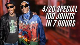 WIZ KHALIFA | THE SESH EP. 108 4/20 SPECIAL!!! WE ARE SMOKING 100 JOINTS!!!! | FULL STREAM