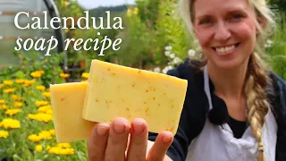 how to make calendula soap a cold process calendula soap recipe