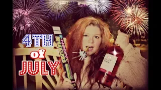 ASMR Chatting OUTSIDE During PARTY PERSONAL ATTENTION MUFFLED MUSIC SPARKLERS And MORE 