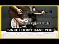 Download Lagu Since I Don't Have You - Guns N' Roses | Tabs | Guitar Lesson | Cover | Tutorial | Solo