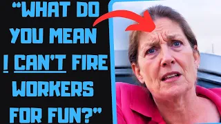 - Nasty Karen Boss Fires INNOCENT Worker I End Her Career TWICE lol
