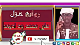 الشاعر علي محمد ود اديمه غزل 