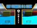 How to add Post-Processing in 1 minute Unity Tutorial