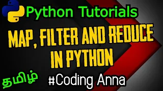 Map Filter and Reduce in Python Python Tutorials in Tamil