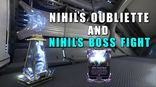 Nihil s Oubliette Boss Fight - Warframe