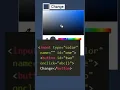 Input Color picker Change Color Using JavaScript 360p