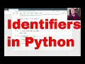 Valid Python identifier names