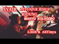 Download Lagu kidung wahyu kolosebo - Full lirik dan artinya aktifkan subtitel
