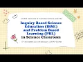 SCE550 Problem Based Learning PBL in Science Classroom Part 2