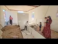 Download Lagu Tiling the floor of the milking station with Sami's help.Tayyaba seeks progress
