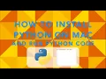How to Install Python on Mac and Run Python Code via Terminal or IDLE