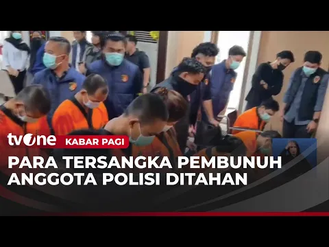 Sembilan Tersangka Kasus Pembunuhan Tiga Polisi di Katingan Resmi Ditahan