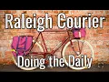 Raleigh Courier Classic 3-speed bicycle does the commute Roadside e-bike find More Bike nonsense