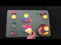 Grade 2 Math Lesson Covering a Design Using Pattern Blocks