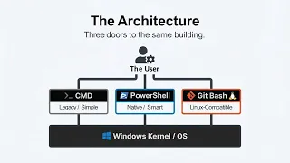 CMD vs PowerShell vs Git Bash Which should you use