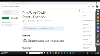 Qwik Start - Python Lab Solution Google Cloud Arcade 2025
