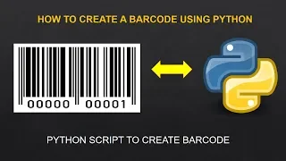 How to create Barcode using python python tutorials Python Miniconcepts