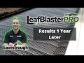 Gutterglove Leafblaster Pro Gutter Guards Results 1 Year Later Honest Look