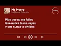 La Quinta Estación - Me Muero (Letra/Lyrics) | "Me muero por besarte"