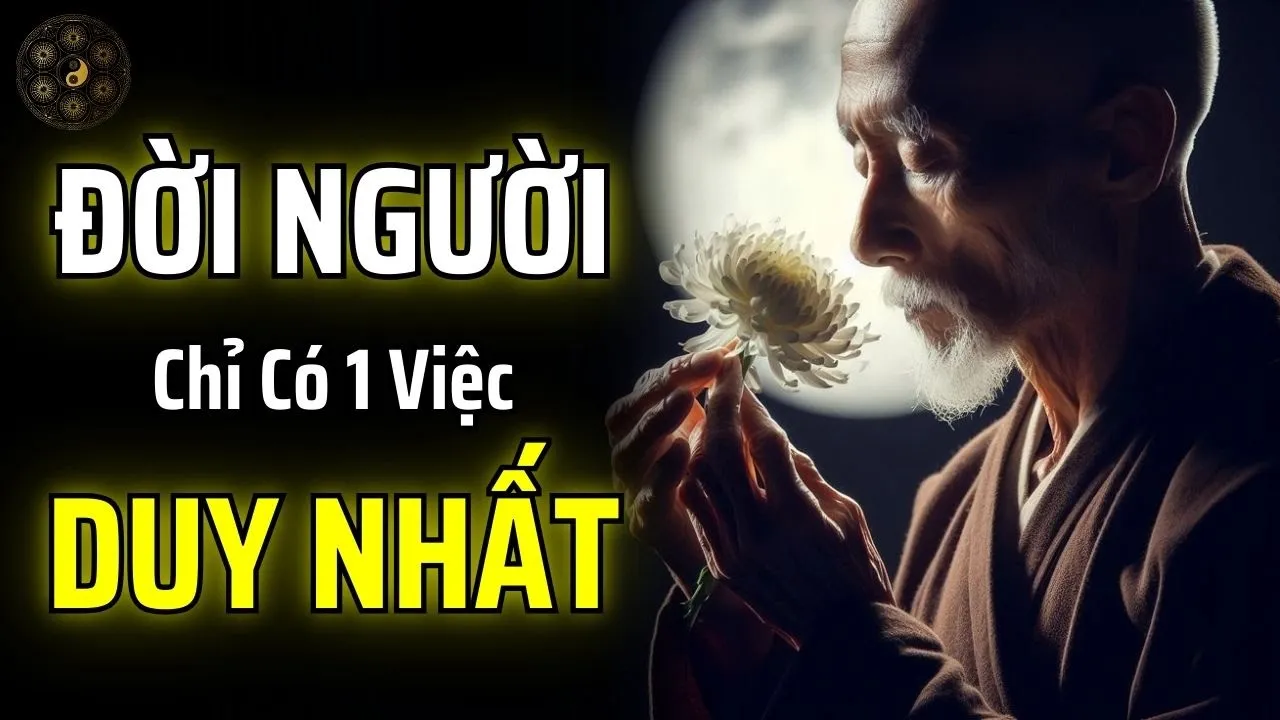 Outline Video ĐỜI NGƯỜI CHỈ CÓ 1 VIỆC DUY NHẤT: KHÔNG NGỪNG NÂNG CAO TRƯỜNG NĂNG LƯỢNG BẢN THÂN | THUẬT CỔ NHÂN