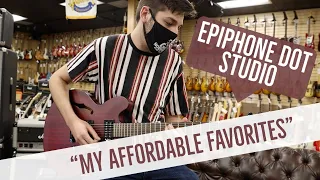 Affordable Favorites - Epiphone Dot Studio in Worn Cherry Norman s Rare Guitars