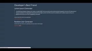 Random User Generator