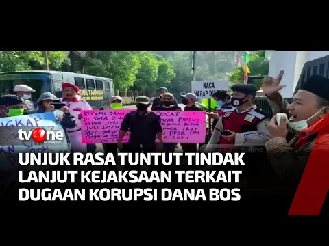 Protes Korupsi Dana BOS, Massa Unjuk Rasa di Kantor Kejaksaan Negeri Depok