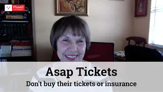 Don t buy their tickets or insurance Asap Tickets Reviews