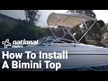How To Install A Bimini Top National Covers