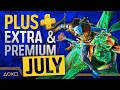 PlayStation Plus Extra Premium Games - July 2026
