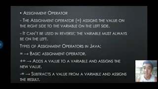 Java Operators - Week 6