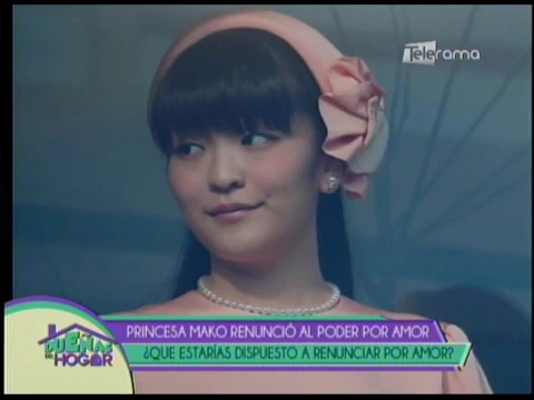 Princesa Mako renunció al poder por amor ¿Qué estarías dispuesto a renunciar por amor?