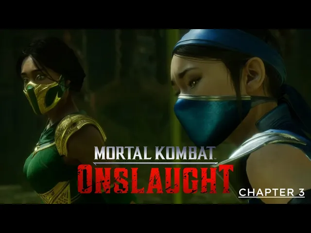MORTAL KOMBAT: ONSLAUGHT - CHAPTER 3: KITANA ✪ FULL STORY / ALL CUTSCENES
