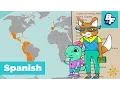 Learn Capitals of Spanish Speaking Countries with BASHO FRIENDS - Paises hispanohablantes