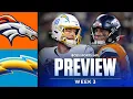 Broncos vs Chargers Predictions and Best Bets NFL Week 3