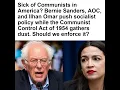 Bernie Sanders AOC and Ilhan Omar face criticism over socialist policies with renewed debate over