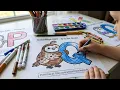 Q is for Quail Letter Q Coloring Page ABC Animal Coloring for Kids