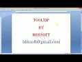 VB NET In Urdu 44 - How to Show ToolTip in Visual Basic