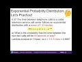 6 2 Exponential Probability Distribution
