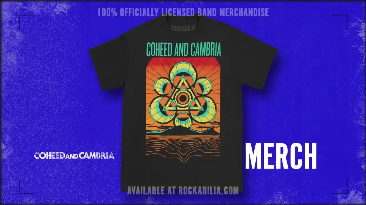 Coheed and Cambria Shirts and Merch Collection, image size:1280x720