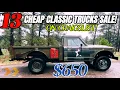 13 Cheap Classic Trucks for Sale on Craigslist - Don t Miss These Deals