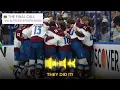 Radio call Avs win Stanley Cup