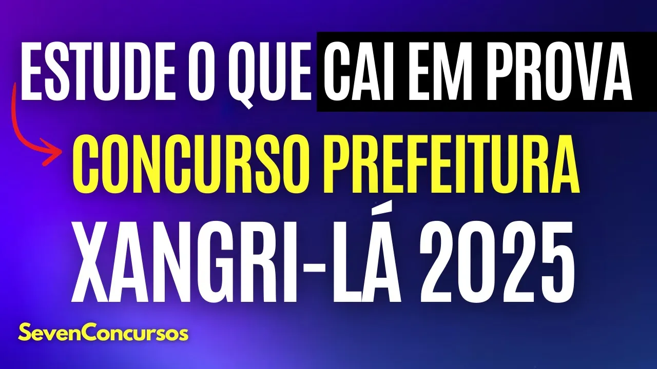 Conhecendo o Curso Online para a Prefeitura de Xangri-lá RS 2025