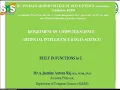 PROGRAMMING CONCEPTS BUILT IN FUNCTION - New SNS INSTITUTIONS