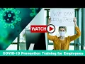 COVID-19 Prevention Training for Employees eLearning Module