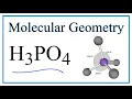 H3PO4 Phosphoric acid Molecular Geometry Bond Angles