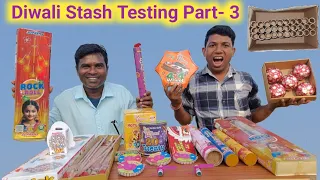 Diwali Stash Testing Part - 3 🎇🪔 ||  Unique Firecracker Testing 2025  || #ramcharan110  