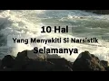 Download Lagu 10 HAL YANG MENYAKITI SI NARSISTIK SELAMANYA  #npd