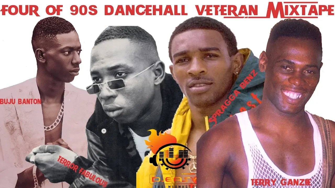 90s Dancehall Veterans ShowDown Buju Banton,Terror Fabulous,Terry Ganzie &Spragga Benz Mix by djeasy