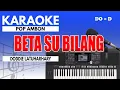 Download Lagu Karaoke - Beta Su Bilang // Doddie Latuharhary ( Nada Pria )